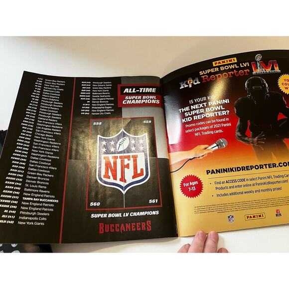 2021 Panini NFL Soft Cover Sticker Collection Album Book NEW UNUSED OUT OF PRINT - Picture 4 of 4